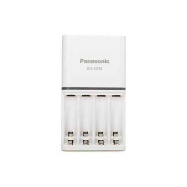Panasonic Ladegerät eneloop Pro BQ-CC55 + 4x AA 2000 mAh