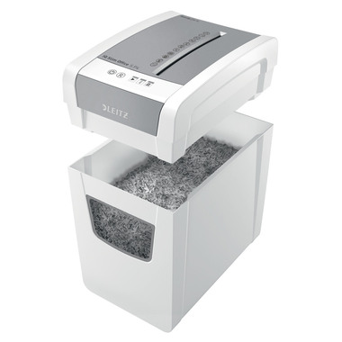 LEITZ Aktenvernichter IQ Slim Office 8098-00-00 P4 12 Blatt sehr leise