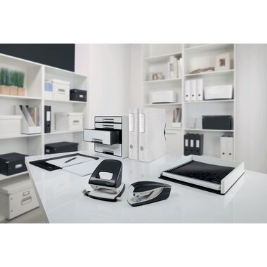 LEITZ Vaschetta WOW Duo Colour A4 5361-10-95 bianco/nero