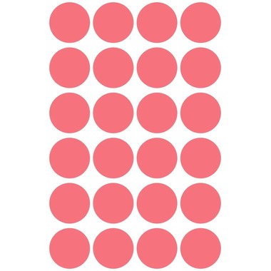 AVERY ZWECKFORM Markierungspunkte 18mm 3172 rot 96 Stück