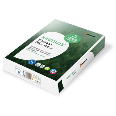 NAUTILUS CLASSIC Carta per copie A4 88032442 80g, recycling 500 fogli