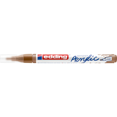 EDDING Acrylmarker 5300 1-2mm 5300-919 haselnuss sdm