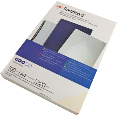 GBC Karton Traditional A4 IB421082 weiss, 350g 100 Stück