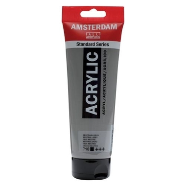 AMSTERDAM Peinture acrylique 250ml 17127100 neutral gris 710