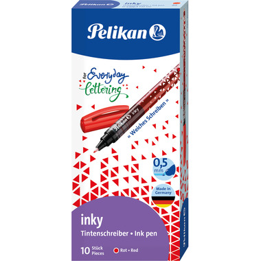 PELIKAN Stylo Fibre Inky 273 0.5mm 940510 rouge