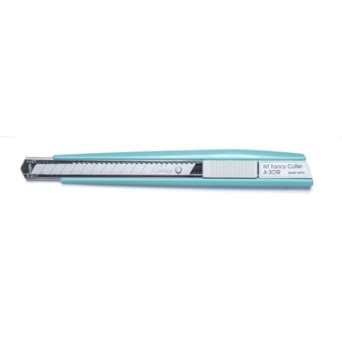 NT Cutter 9mm A-301RP con auto-lock, gelo blu