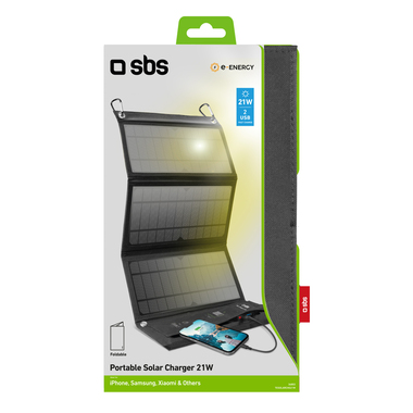 Caricabatterie pannello solare rapido portatile | SBS