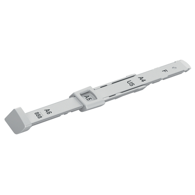 LEITZ Anschlagschiene grau 1729-00-85 für Locher