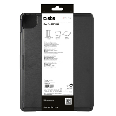 Cover in Buchform für iPad Pro 12,9" 2020, Standfunktion