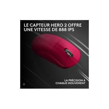 Logitech Gaming Mouse Pro X Superlight 2 Lightspeed Magenta