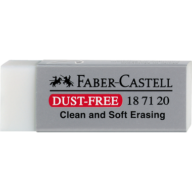 FABER-CASTELL Gomme à effac. Dust-Free 187120 transparent