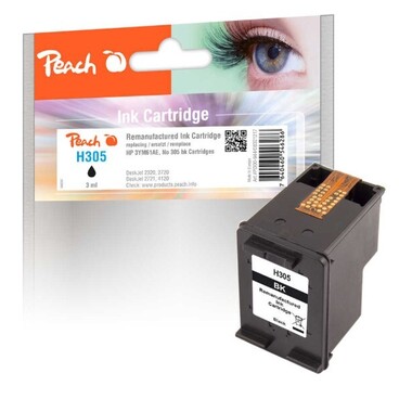 Tête d'impression Peach noire, compatible avec HP No. 305 BK, 3YM61AE