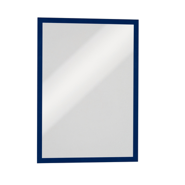 DURABLE Dossier Duraframe 487307 blu, autoadesivo 2 pezzi