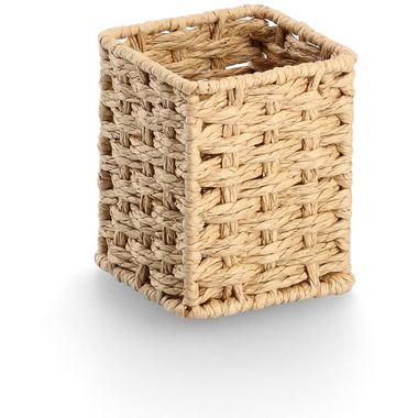 ZELLER Stiftehalter 15210 papiergeflecht 8x8x10.7cm