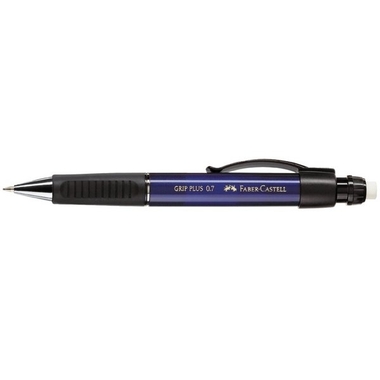 FABER-CASTELL Portamine GRIP PLUS 0.7mm 130732 metallic blu, gomma