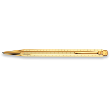 CARAN D'ACHE Kugelschreiber 898.208 gold Ecridor Chevron