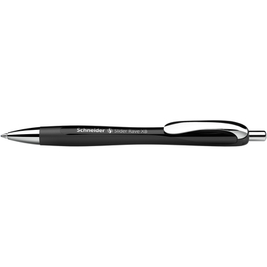 SCHNEIDER Stylo à bille Slider Rave XB 132511 noir, refill 0.7mm
