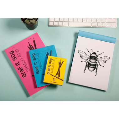 CLAIREFONTAINE Skizzenblock Graf it A6 96619C Sortiert 80 Blatt