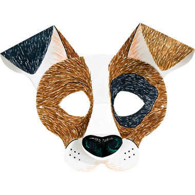 FOLIA Kindermasken 23209 6 Formen ass.