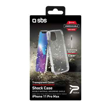 Coque transparente antichoc pour iPhone 11 Pro Max