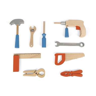 Janod Handwerker Brico'Kids Werkzeugkoffer Holz