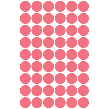 AVERY ZWECKFORM Repère 12mm 3147 rouge 270 pcs.