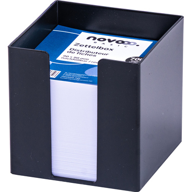 NOVOOO Portamemo 731143 nero 9x9x9cm