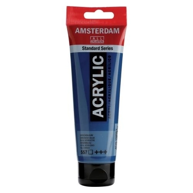 AMSTERDAM Peinture acrylique 120ml 17095572 vert/bleu 557