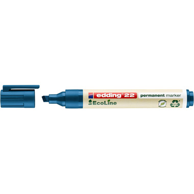 EDDING Permanent Marker 22 1.0-5.0mm 22-3 blau