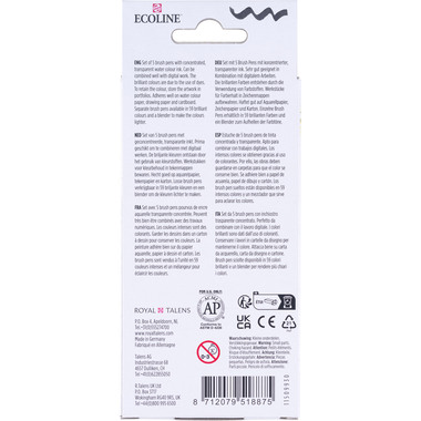 TALENS Ecoline Brush Pen Set 11509920 Primary 5 Stück
