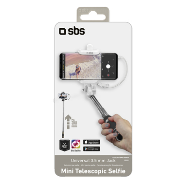 Selfie Stick mit Universal-Klinkenkabel 3,5 mm