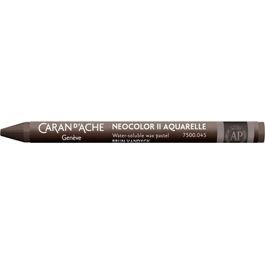 CARAN D'ACHE Wachsmalkreide Neocolor II 7500.045 vandyckbraun