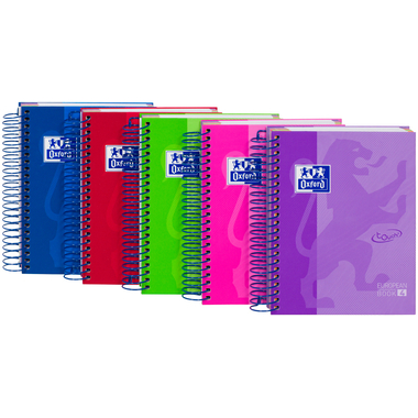 OXFORD Euro. Book Touch A6 400088285 kariert 5x5mm, 90g 120 Blatt