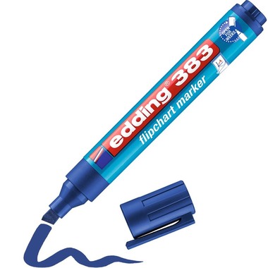 EDDING Flipchart Marker 383 1-5mm 383-3 blau