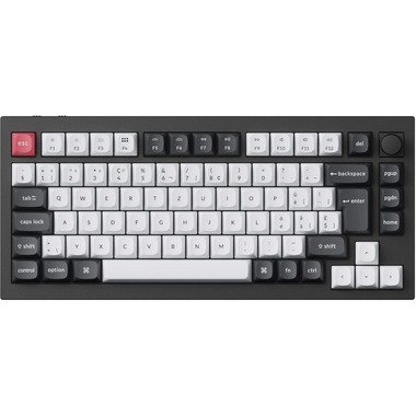 Keychron Gaming Keyboard Q1 HE Carbon Black QMK Magnetic Switch