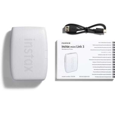Fujifilm Mobiler Drucker mini Link 3 Weiss