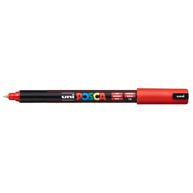 POSCA Fineliner 0.7mm PC-1MR RED rosso