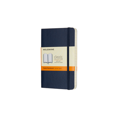 MOLESKINE Taccuino Classic SC Pocket 002854719 saphir, rigato 192 fogli