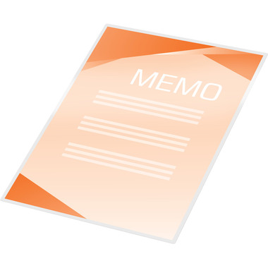 GBC Pochettes à plastifier A5 3200749 brillant, 125my 100 pcs.