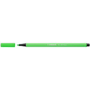 STABILO Penna Fibra 68 1mm 68/033 verde neon