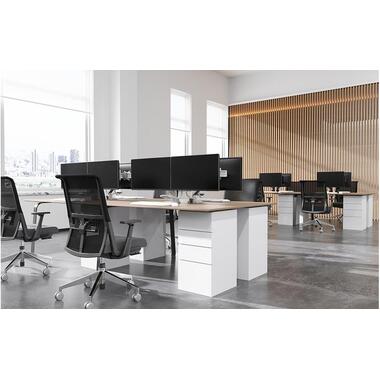 NEOMOUNTS Desk Mount DS70PLUS-450WH1 up to 18 kg – White