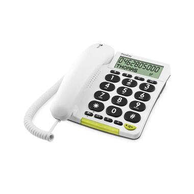 Doro Téléphone de bureau PhoneEasy 312cs Blanc