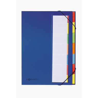 PAGNA Deskorganizer A4 44171-02 bleu 7 compart.