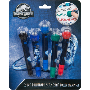 UNDERCOVER Set de tampons roller 2 en 1 JURP0743 Jurassic World
