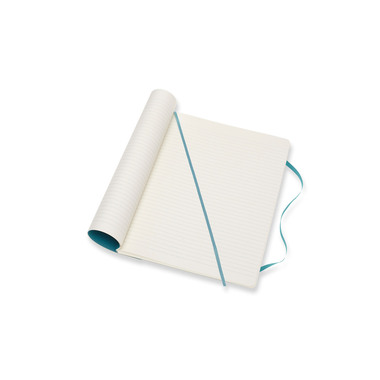 MOLESKINE Carnet Classic SC XL 341715543 riff bleu, ligné 192 feuil.