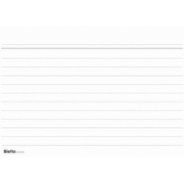 BIELLA Cartes-fiches ligné 30 A5 23053000U blanc 100 pcs.