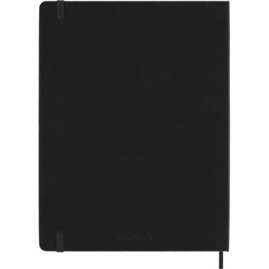 MOLESKINE Agenda Smart Weekly Pro 2027 SMDHB12PRO4Y27 1S/2P noir HC 19x25cm