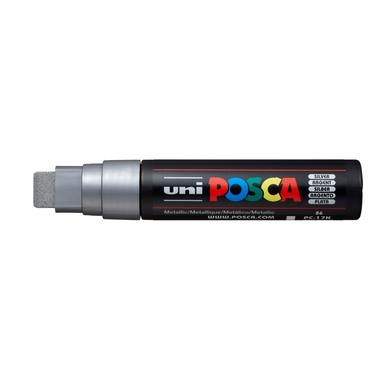 POSCA Marker 15mm PC17K SILVER MET, argento