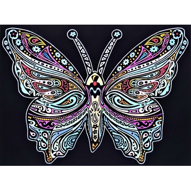 TATARUGA Samtbild A4 S29 Schmetterling