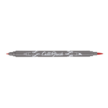 ONLINE Callibrush Pen Double Tip 2mm 19055/6 Rot